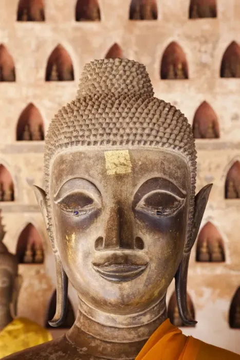 Framed Print : Laos, Vientiane, Wat Sisaket, Buddha Statues Framed Print : Laos, Vientiane, Wat Sisaket, Buddha Statues