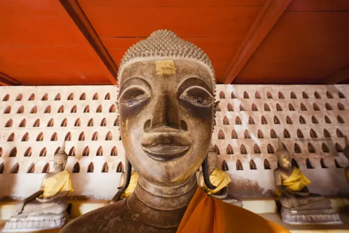 Framed Print : Laos, Vientiane, Wat Sisaket, Buddha Statues Framed Print : Laos, Vientiane, Wat Sisaket, Buddha Statues