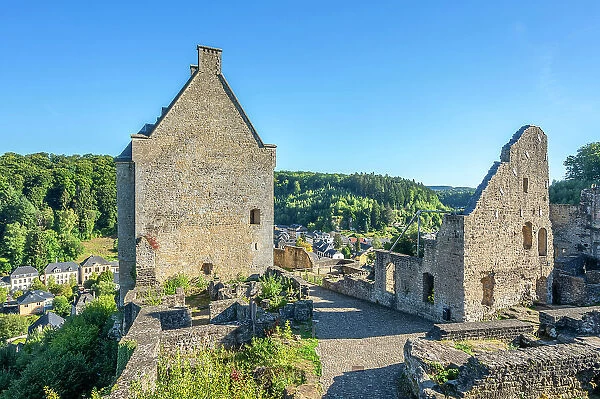 Larochette castle, canton Mersch, Luxembourg