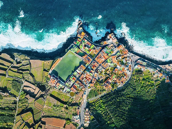 Las Agues village. Tenerife, Canary islands, Spain