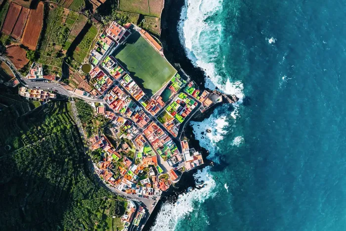 Framed Print : Las Agues village. Tenerife, Canary Islands, Spain Framed Print : Las Agues village. Tenerife, Canary Islands, Spain