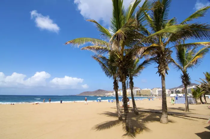 Framed Print : Las Canteras beach, Las Palmas, Gran Canaria, Canary Islands, Spain Framed Print : Las Canteras beach, Las Palmas, Gran Canaria, Canary Islands, Spain