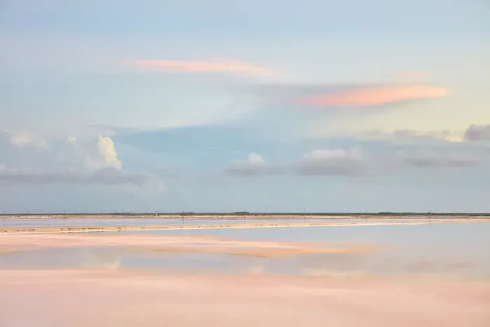 Framed Print : Las Coloradas salt flats, Rio Lagartos, Yucatan, Mexico Framed Print : Las Coloradas salt flats, Rio Lagartos, Yucatan, Mexico