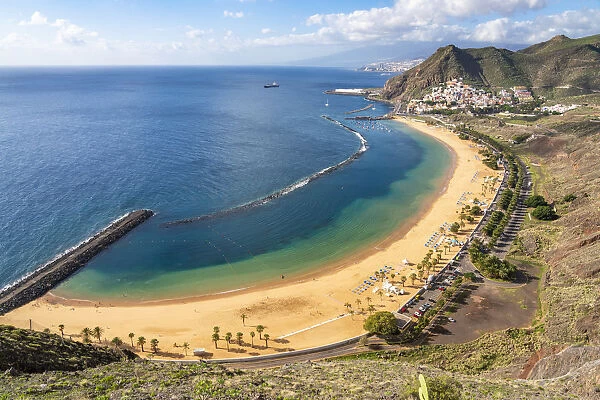Las Teresitas beach, Santa Cruz de Tenerife, Tenerife, Canary Islands, Spain
