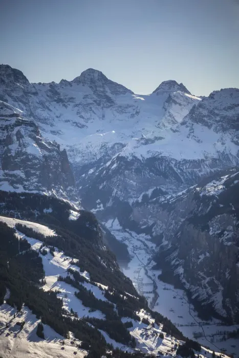 Framed Print : Lauterbrunnen valley from Mannlichen, Jungfrau Region, Berner Oberland, Switzerland Framed Print : Lauterbrunnen valley from Mannlichen, Jungfrau Region, Berner Oberland, Switzerland