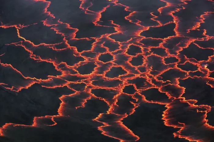 Framed Print : Lava lake Nyiragongo with glowing lava meltings - Congo, Democratic Republic, North Kivu Framed Print : Lava lake Nyiragongo with glowing lava meltings - Congo, Democratic Republic, North Kivu