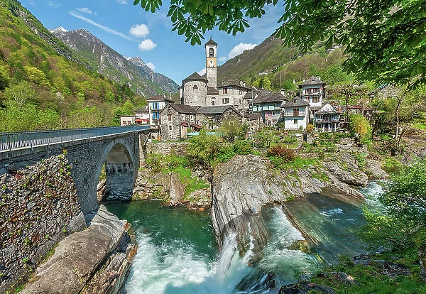 Lavertezzo, Verzasca Valley, Locarno, Cantone Ticino, Switzerland