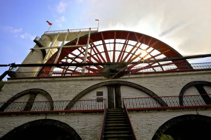 Framed Print : Laxey Wheel, Laxey, Isle of Man Framed Print : Laxey Wheel, Laxey, Isle of Man