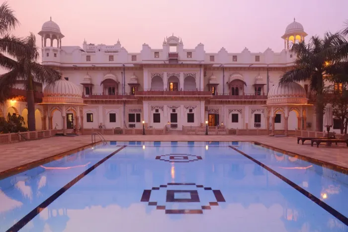 Framed Print : Laxmi Vilas Palace Hotel, Bharatpur, Rajasthan, India, Asia Framed Print : Laxmi Vilas Palace Hotel, Bharatpur, Rajasthan, India, Asia