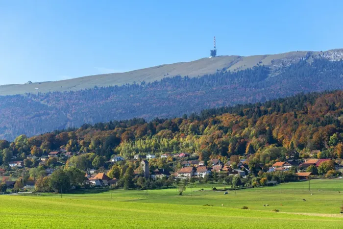 Framed Print : Le Chasseral, highest mountain of the Bernese Jura, Diesse, Bern, Switzerland Framed Print : Le Chasseral, highest mountain of the Bernese Jura, Diesse, Bern, Switzerland