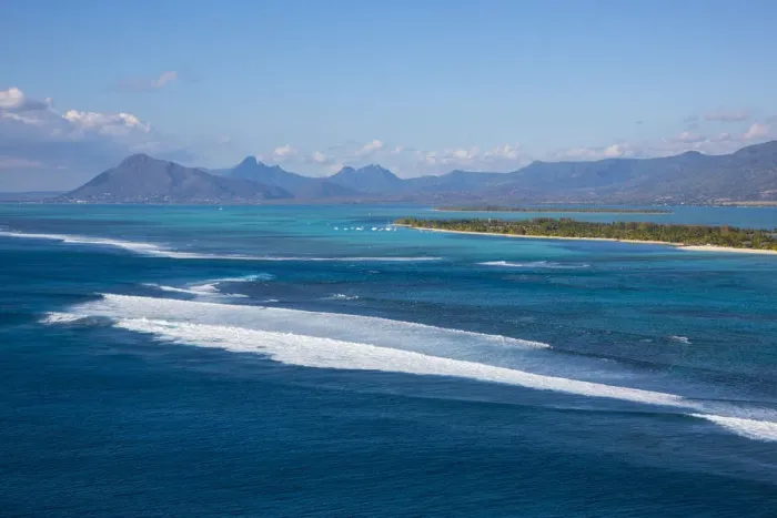 Framed Print : Le Morne Brabant Peninsula and Tamarin in the background, Black River (Riviere Noire) Framed Print : Le Morne Brabant Peninsula and Tamarin in the background, Black River (Riviere Noire)