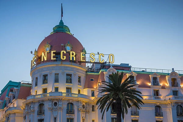 Le Negresco Hotel, Promenade des Anglais, Nice, Alpes-Maritimes, Provence-Alpes-Cote