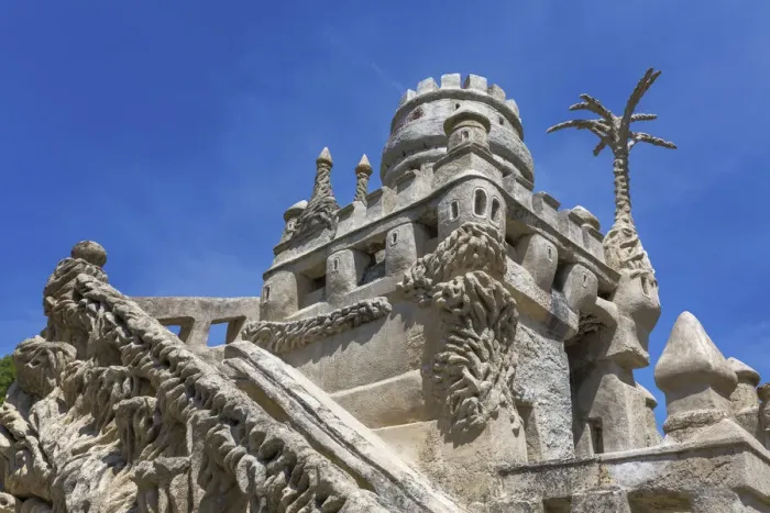Framed Print : Le Palais ideal, Ideal Palace by Ferdinand Cheval, Hauterives, Drome department, France Framed Print : Le Palais ideal, Ideal Palace by Ferdinand Cheval, Hauterives, Drome department, France