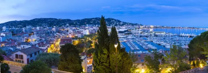 Framed Print : Le Vieux Port, Cannes, Alpes-Maritimes, Provence-Alpes-Cote D Azur, French Riviera