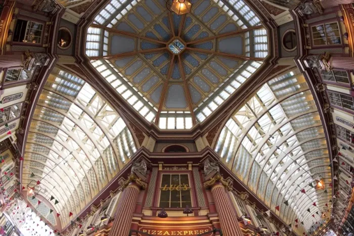 Framed Print : Leadenhall Market, City of London, London, England Framed Print : Leadenhall Market, City of London, London, England