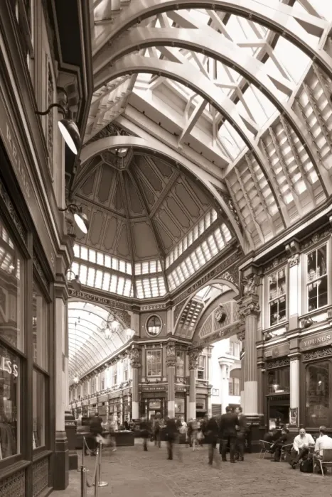 Framed Print : Leadenhall Market, City of London, London, England Framed Print : Leadenhall Market, City of London, London, England
