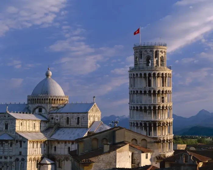 Framed Print : Leaning Tower (Torre Pendente) & Duomo Framed Print : Leaning Tower (Torre Pendente) & Duomo