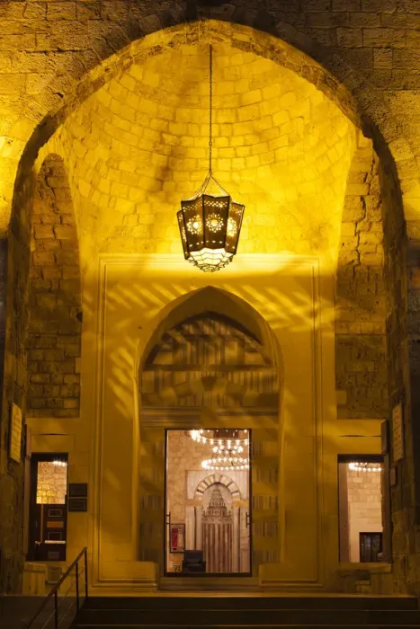 Framed Print : Lebanon, Beirut. The entrance to the Mansour Assaf Mosque Framed Print : Lebanon, Beirut. The entrance to the Mansour Assaf Mosque