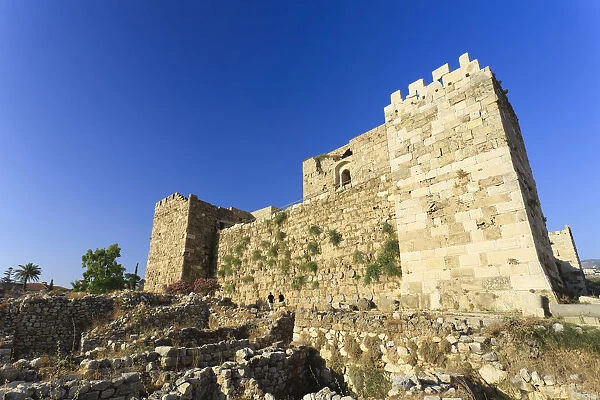 Lebanon, Byblos, archaeological site, Crusader Castle
