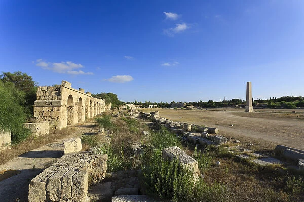 Lebanon, Tyre, Al Bass UNESCO site, Ruin of Roman Hippodrome