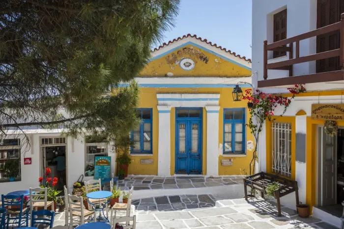 Framed Print : Lefkes Village, Paros, Cyclade Islands, Greece Framed Print : Lefkes Village, Paros, Cyclade Islands, Greece