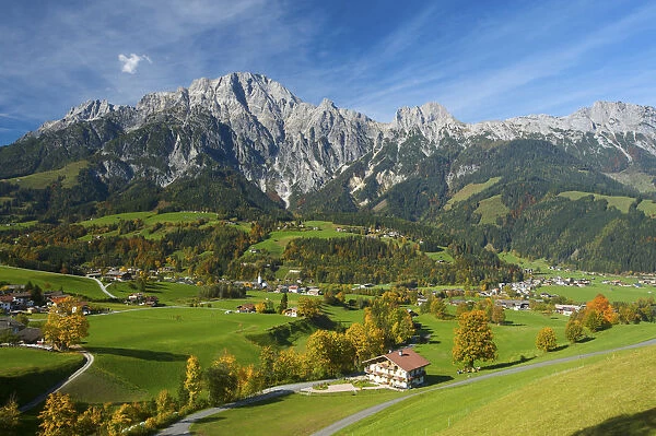 Leogang in Pinzgau, Salzburger Land, Austria