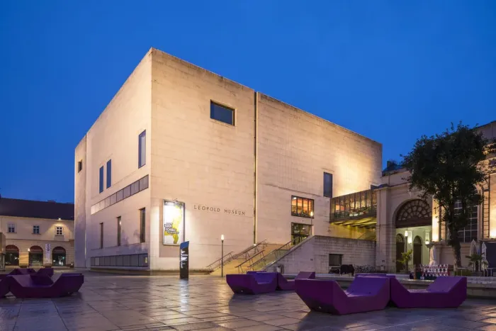 Framed Print : Leopold Museum, MuseumsQuartier, Vienna, Austria