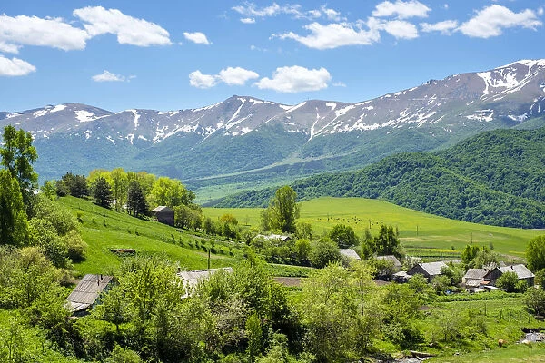 Lermontov village in the Aghstev River valley, Lori Province, Armenia