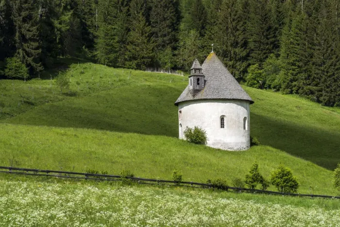 Framed Print : Lerschach chapel in Dobbiaco - Toblach, Alto Adige - South Tyrol, Italy Framed Print : Lerschach chapel in Dobbiaco - Toblach, Alto Adige - South Tyrol, Italy