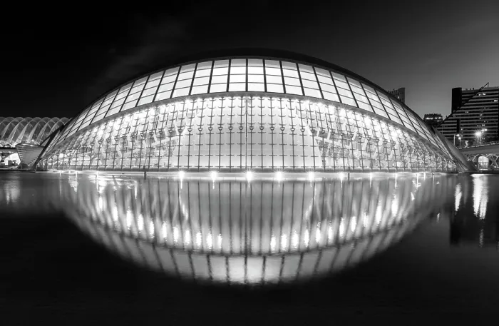 Framed Print : L'Hemisferic (The Hemispheric) at night, reflecting in water, Ciudad de los artes y ciencias (City of Arts and Sciences), Valencia, Spain Framed Print : L'Hemisferic (The Hemispheric) at night, reflecting in water, Ciudad de los artes y ciencias (City of Arts and Sciences), Valencia, Spain