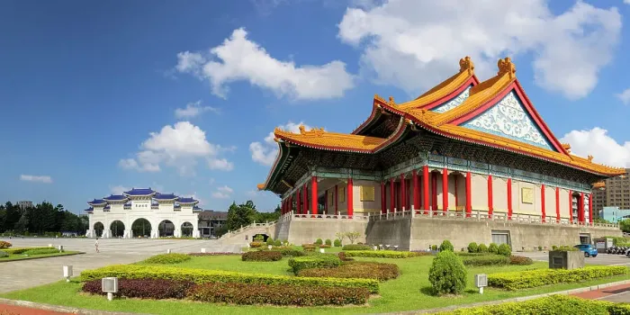 Framed Print : Liberty Square Arch and National Concert Hall in Liberty Square, Taipei, Taiwan Framed Print : Liberty Square Arch and National Concert Hall in Liberty Square, Taipei, Taiwan