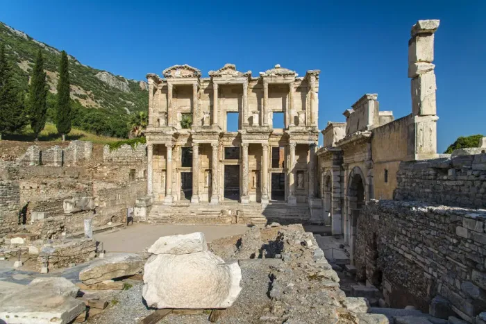 Framed Print : Library of Celsus, Ephesus, Izmir, Turkey Framed Print : Library of Celsus, Ephesus, Izmir, Turkey