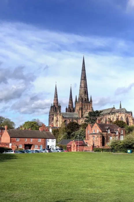 Framed Print : Lichfield Cathedral, Lichfield, Staffordshire, UK Framed Print : Lichfield Cathedral, Lichfield, Staffordshire, UK