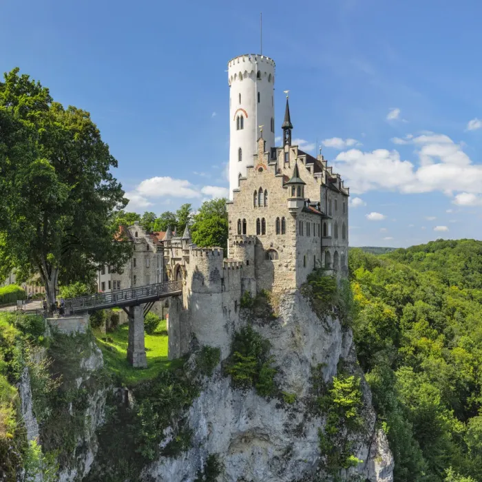 Framed Print : Lichtenstein Castle, Swabian Jura, Baden-Wurttemberg, Germany Framed Print : Lichtenstein Castle, Swabian Jura, Baden-Wurttemberg, Germany
