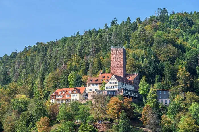 Framed Print : Liebenzell castle, Northern Black Forest, Baden-Wurttemberg, Germany