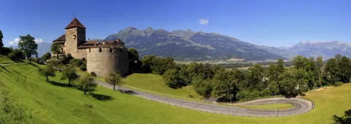 Framed Print : Liechtenstein, Vaduz, Vaduz Castle (Schloss Vaduz)