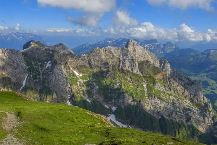 Framed Print : Liesen ridge with Schafberg summit, Canton Appenzell, Switzerland Framed Print : Liesen ridge with Schafberg summit, Canton Appenzell, Switzerland