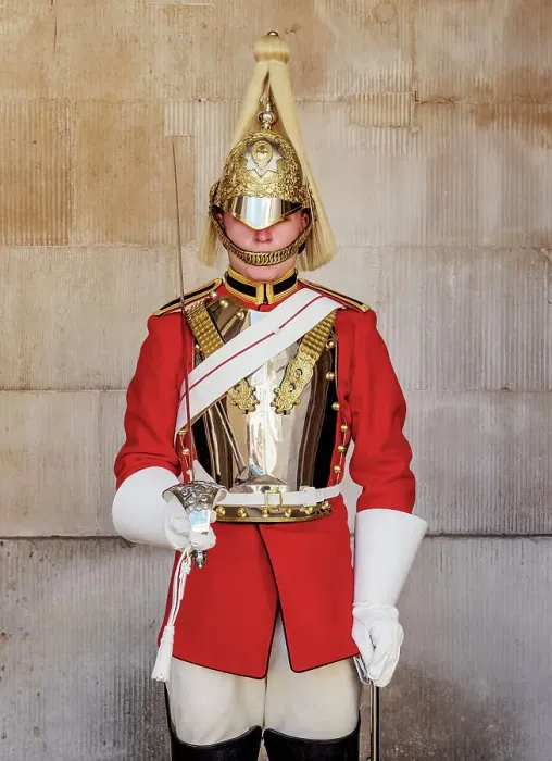 Framed Print : Life Guard dismounted at Horse Guards, London, England, United Kingdom Framed Print : Life Guard dismounted at Horse Guards, London, England, United Kingdom