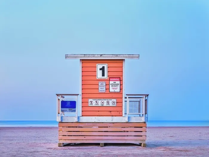 Framed Print : Lifeguard Tower at Victoria Beach, Cobourg, Ontario, Canada Framed Print : Lifeguard Tower at Victoria Beach, Cobourg, Ontario, Canada
