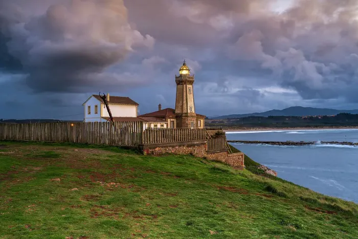 Framed Print : Lighthouse, Aviles, Asturias, Spain Framed Print : Lighthouse, Aviles, Asturias, Spain