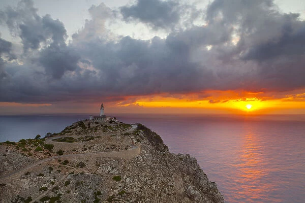 Lighthouse at Cap de Formentor, Mallorca, Balearic Islands, Spain