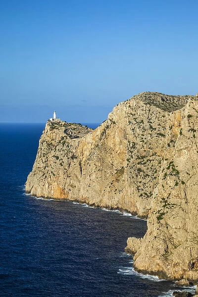 Lighthouse at Cap Formentor, Serra de Tramuntana, Mallorca, Balearic Islands, Spain