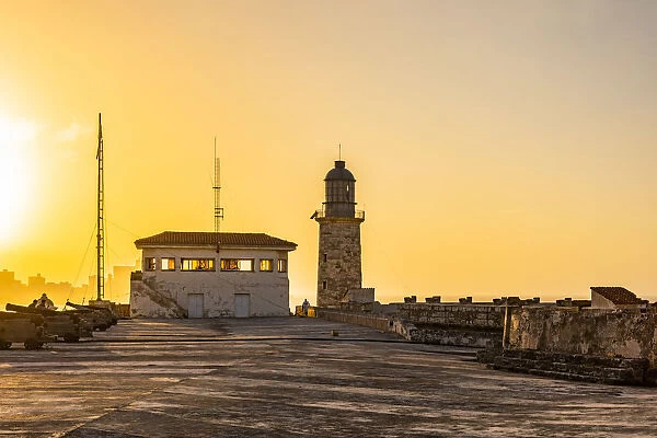 The lighthouse at Castillo De Los Tres Reyes Del Morro (otherwise known as El Morro)