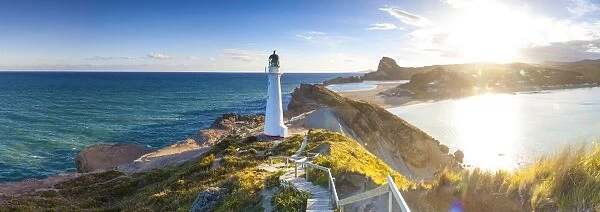 Lighthouse at Castlepoint, Wairarapa, North Island, New Zealand