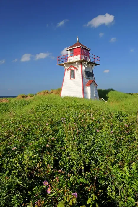 Framed Print : Lighthouse at Covehead Harbour Prince Edward Island, Canada Framed Print : Lighthouse at Covehead Harbour Prince Edward Island, Canada