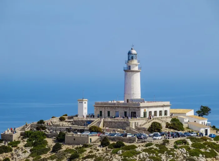 Framed Print : Lighthouse Far de Formentor at Formentor Peninsula, Cap de Formentor, Mallorca or Majorca Framed Print : Lighthouse Far de Formentor at Formentor Peninsula, Cap de Formentor, Mallorca or Majorca