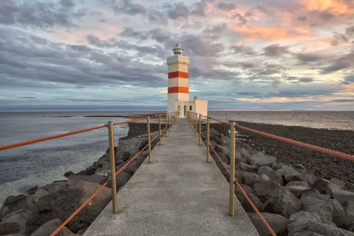 Framed Print : Lighthouse of Gardur, Reykianes peninsula, Western Iceland, Iceland Framed Print : Lighthouse of Gardur, Reykianes peninsula, Western Iceland, Iceland