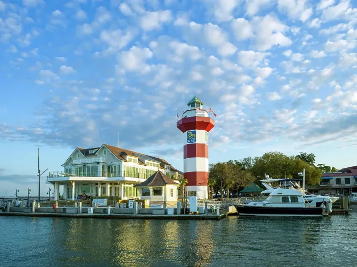 Framed Print : Lighthouse, Harbour Town, Sea Pines Hilton Head Island, South Carolina, USA Framed Print : Lighthouse, Harbour Town, Sea Pines Hilton Head Island, South Carolina, USA