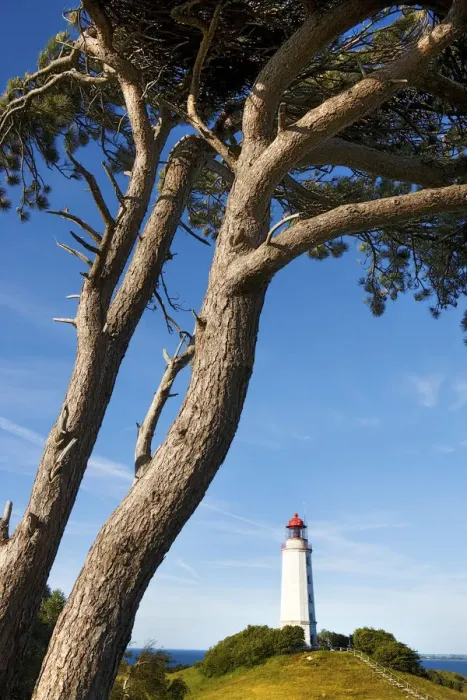Framed Print : Lighthouse, Hiddensee Island, Mecklenburg-Western Pomerania, Germany Framed Print : Lighthouse, Hiddensee Island, Mecklenburg-Western Pomerania, Germany