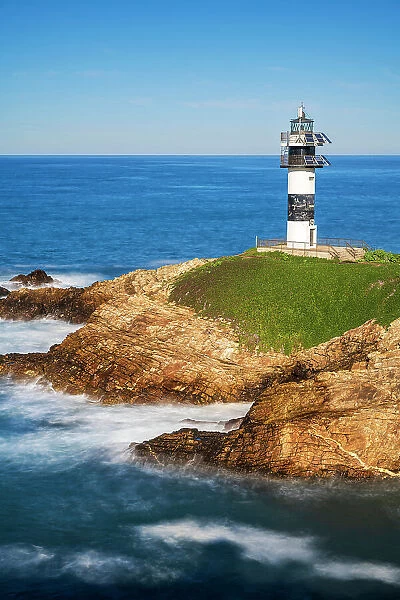 Lighthouse, Isla Pancha, Ribadeo, Galicia